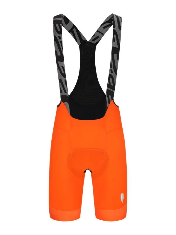 Rychlé Dodání Q36.5 Gregarius Pro Bib Short (Oranžová) - Pánské cyklistické kraťasy Endorphin Republic