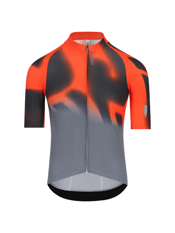 Q36.5 Gregarius Pro Big Logo Jersey (Zelená) - Pánský cyklistický dres Endorphin Republic Oblíbený
