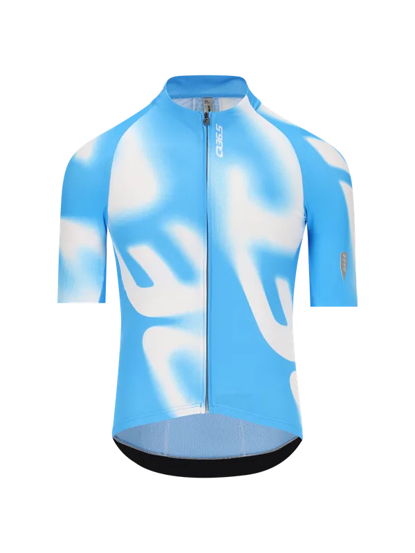 Značkový Q36.5 Gregarius Pro Big Logo Jersey (Žlutá) - Pánský cyklistický dres Endorphin Republic