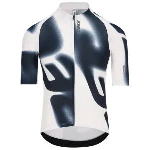 Autentický Q36.5 Gregarius Pro Big Logo Jersey (Bílá) - Pánský cyklistický dres Endorphin Republic