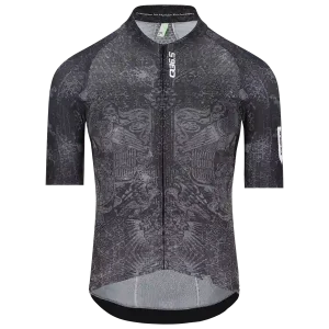 Jen Po Omezenou Doba Q.36.5 Gregarius Pro Damask Jersey (Černá) - Pánský cyklistický dres Endorphin Republic