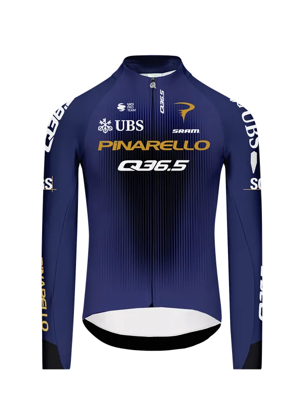 Koupit Online Q36.5 Gregarius Q36.5 Pro Cycling Long Sleeve Jersey 2026 (Šedá) - Pánský cyklistický dres Endorphin Republic