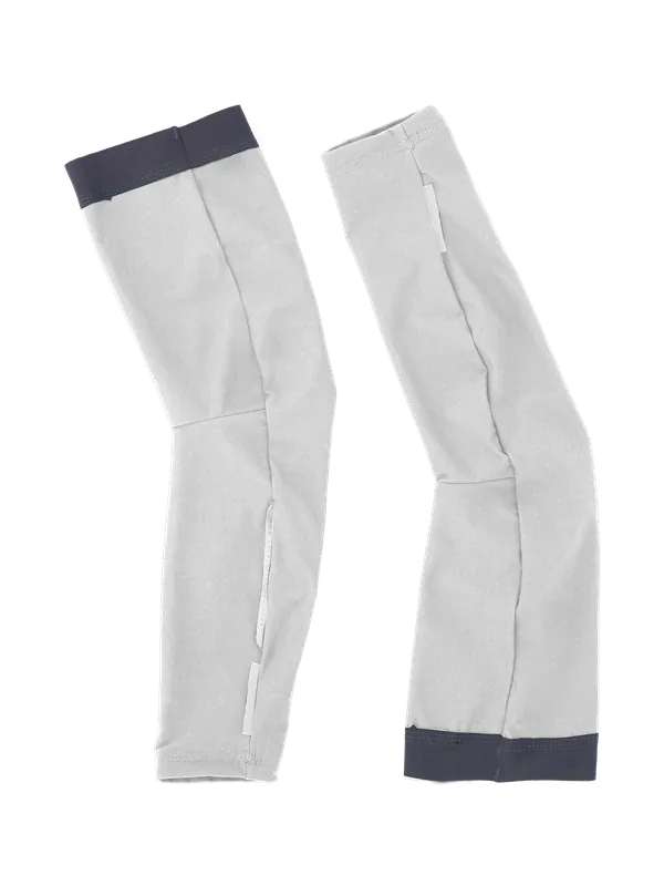 Finální Výprodej Q36.5 Hybrid Arm Warmer (Šedá) - Cyklistické návleky na ruce Endorphin Republic