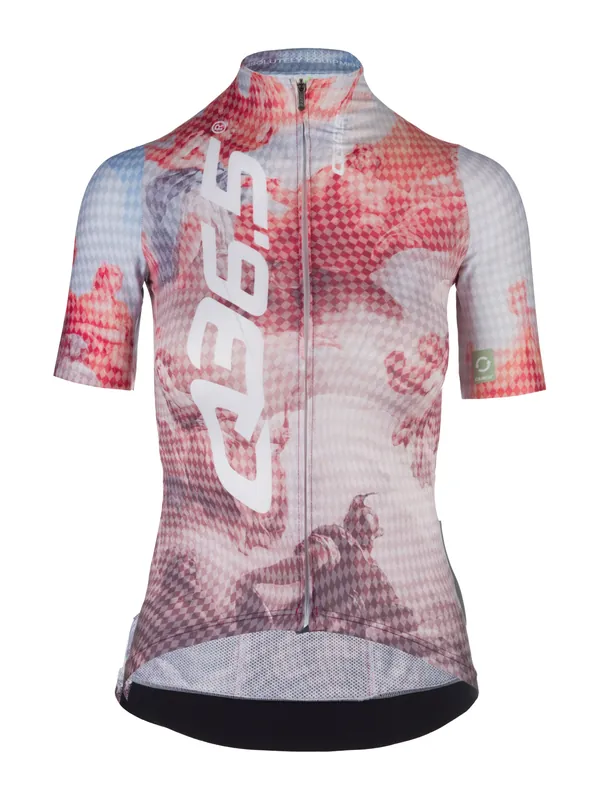 Novinka Q36.5 Jersey Shortsleeve G1 Women (Purpurová) - Dámský cyklistický dres Endorphin Republic
