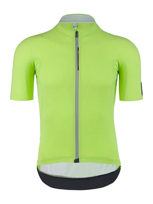 Q36.5 Jersey Short Sleeve L1 (Žlutá) - Pánský cyklistický dres Endorphin Republic Sezónní Sleva
