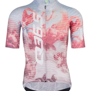 Q36.5 Jersey Short Sleeve R2 (Purpurová) - Pánský cyklistický dres Endorphin Republic Super Cena