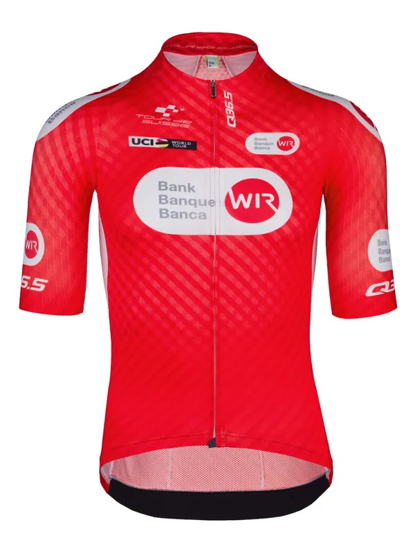 Značkový Q36.5 Jersey Short Sleeve R2 TDS Climber (Červená) - Pánský cyklistický dres Endorphin Republic