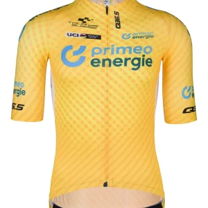 Cenová Bomba Q36.5 Jersey Short Sleeve R2 TDS (Žlutá) - Pánský cyklistický dres Endorphin Republic