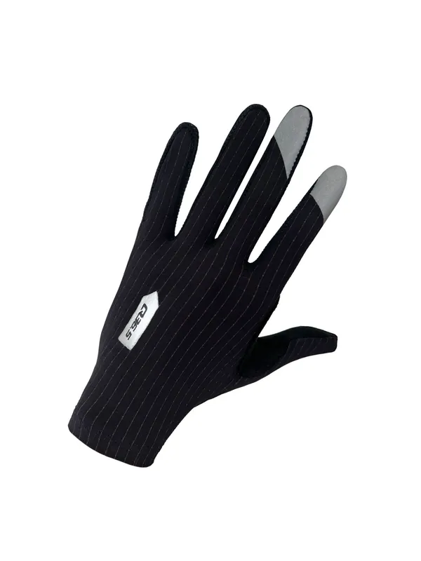 Q36.5 Long Fingers Summer Gloves (Černá) - Cyklistické rukavice Endorphin Republic Výhodná Nabídka