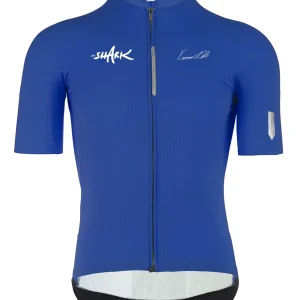 Q36.5 Pinstripe PRO Nibali Jersey (Tmavě modrá) - Pánský cyklistický dres Endorphin Republic Sezónní Sleva