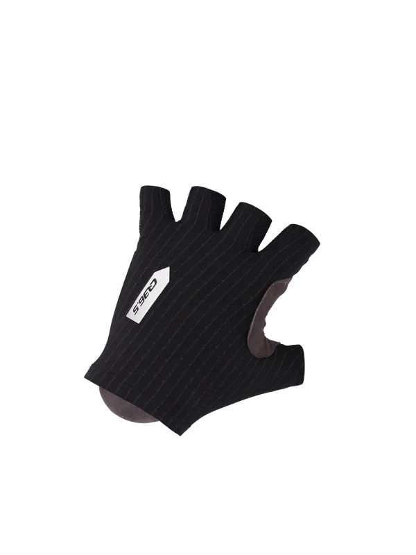Q36.5 Pinstripe Summer Gloves (Černá) - Cyklistické rukavice Endorphin Republic Expresní Doručení