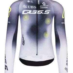Q36.5 Pro Cycling Team Long Sleeve Jersey (Šedá) - Pánský cyklistický dres Endorphin Republic Časově Omezené