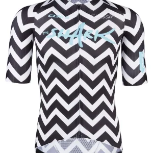 Q36.5 R2 Light Nibali Shark Jersey (Bílá) - Pánský cyklistický dres Endorphin Republic Nová Kolekce