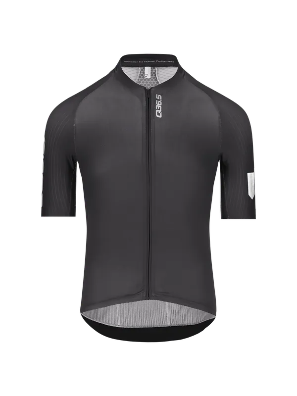Q36.5 R2 Signature Jersey (Černá) - Pánský cyklistický dres Endorphin Republic Poslední Šance