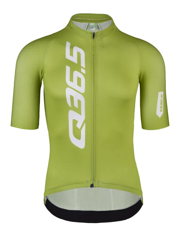 Q36.5 R2 Signature Jersey (Zelená) - Pánský cyklistický dres Endorphin Republic Jen Po Omezenou Doba