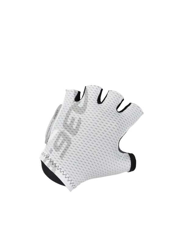 Q36.5 Summer Big Logo Gloves (Bílá) - Cyklistické rukavice Endorphin Republic Pouze Dnes