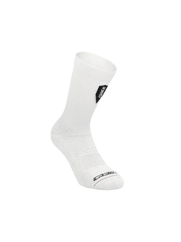 Q36.5 Ultra Signature 17 Socks (Bílá) - Cyklistické ponožky Endorphin Republic Sezónní Sleva