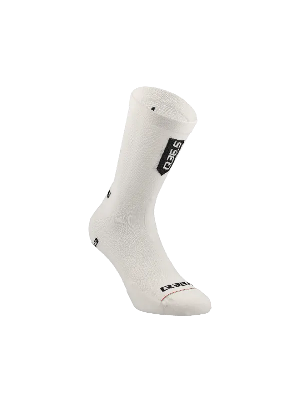 Značkový Q36.5 Pro Cycling Team Ultra Socks 2025 (Bílá) - Cyklistické ponožky Endorphin Republic