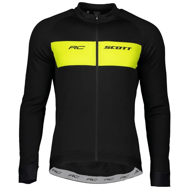 Nejprodávanější Scott Shirt RC Warm l/s (Černá) - Pánské cyklistické tričko Endorphin Republic