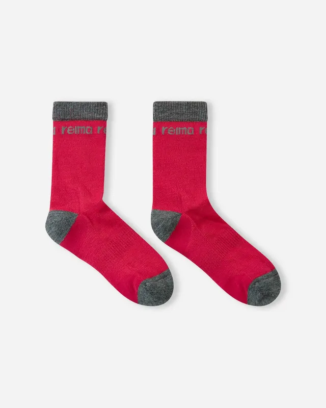 Výprodej Reima Socks, Saapas (Červená) - Dětské ponožky Endorphin Republic
