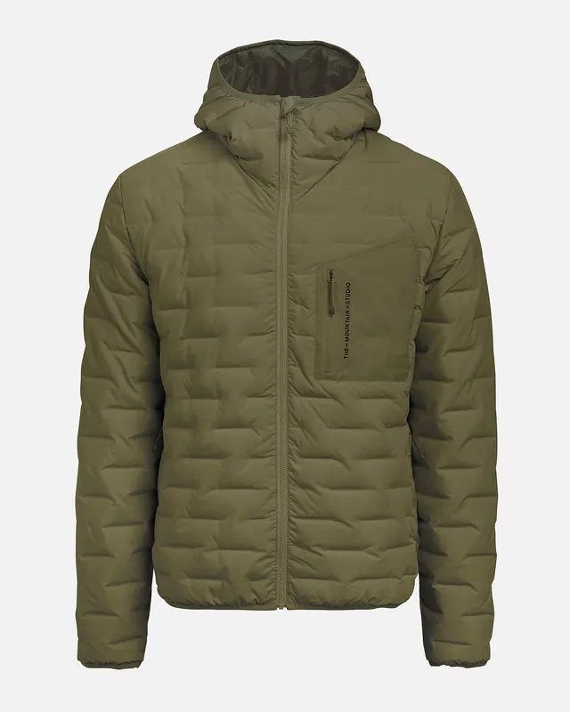 The Mountain Studio REVERSIBLE LIGHT HOOD JACKET (Fialová) - Oboustranná bunda Endorphin Republic Sleva