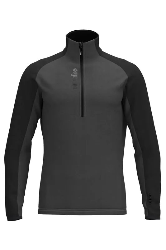 RH+ KYRIL HALF ZIP JERSEY (Černá) - Pánská mikina Endorphin Republic Cenová Bomba