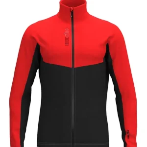 RH+ ZERO FULL ZIP JERSEY (Červená) - Pánská mikina Endorphin Republic Speciální Cena