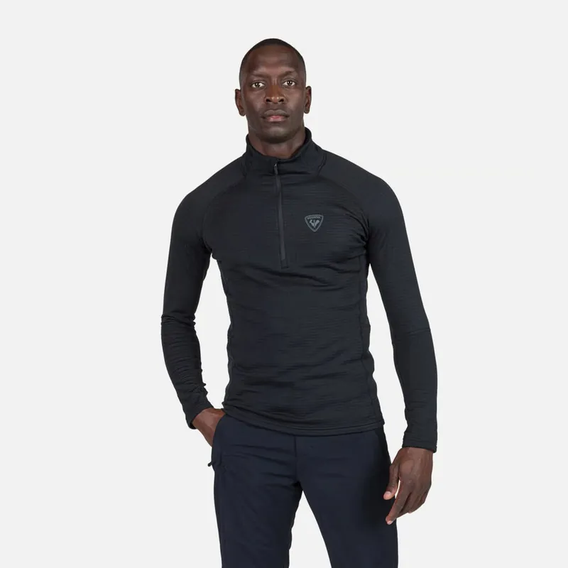 Rossignol BLACKSIDE FLEECE HZ (Černá) - Pánská fleecová mikina Endorphin Republic Speciální Cena