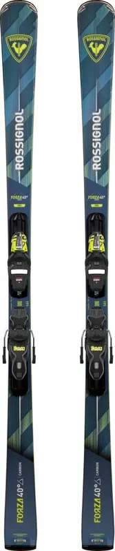 Rossignol FORZA 40‘ CA XPRESS + XPRESS 11 GW B83 BLACK YELW / RAOPX02+ (Černá) - Sjezdové lyže s vázáním Endorphin Republic Hit Sezóny