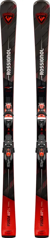 Aktuální Rossignol FORZA 60‘ TI KONECT + NX 12 KONECT GW B80 BK HOT RED / RAOPS01+FCLCN03 (Černá) - Sjezdové lyže s vázáním Endorphin Republic