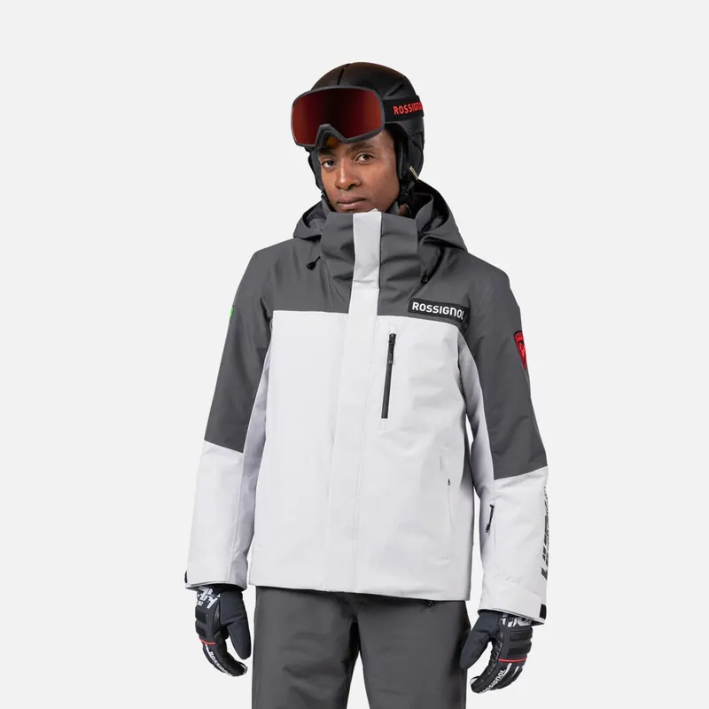 Výhodná Nabídka Rossignol HERO VELIKA INSULATED JKT (Šedá) - Pánská lyžařská bunda Endorphin Republic