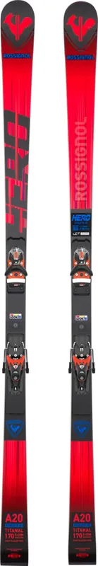 Nejlepší Volba Rossignol GS HERO ATHLETE GS R22 + SPX 12 ROCKERACE GW HOT RED / RALDP01 + FCLBS04 (Červená) - Sjezdové lyže s vázáním Endorphin Republic