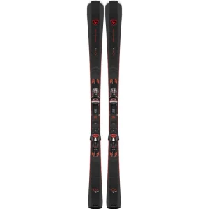 Rossignol NOVA 14 KONECT + NX 12 KONECT GW B80 METAL RED / RANPS01+FCNCN02 -set (Červená) - Dámské sjezdové lyže s vázáním Endorphin Republic Poslední Šance