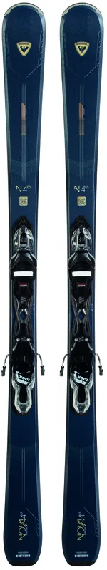 Rossignol NOVA 4 CA XPRESS + XPRESS W 10 GW B83 BK + SPARKLE / RAKLI01 + FCJD031 (Fialová) - Dámské sjezdové lyže s vázáním Endorphin Republic Ihned K Objednání