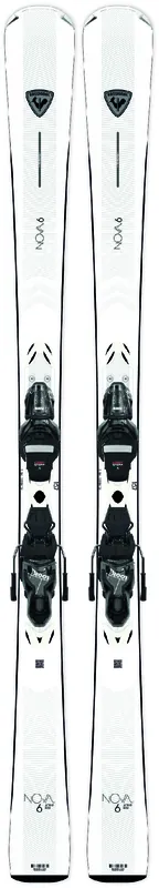 Cenově Výhodný Rossignol NOVA 6 XPRESS + XPRESS W 11 GW B83 WHT+SPARKLE / RAOPX03+ (Bílá) - Dámské sjezdové lyže s vázáním Endorphin Republic