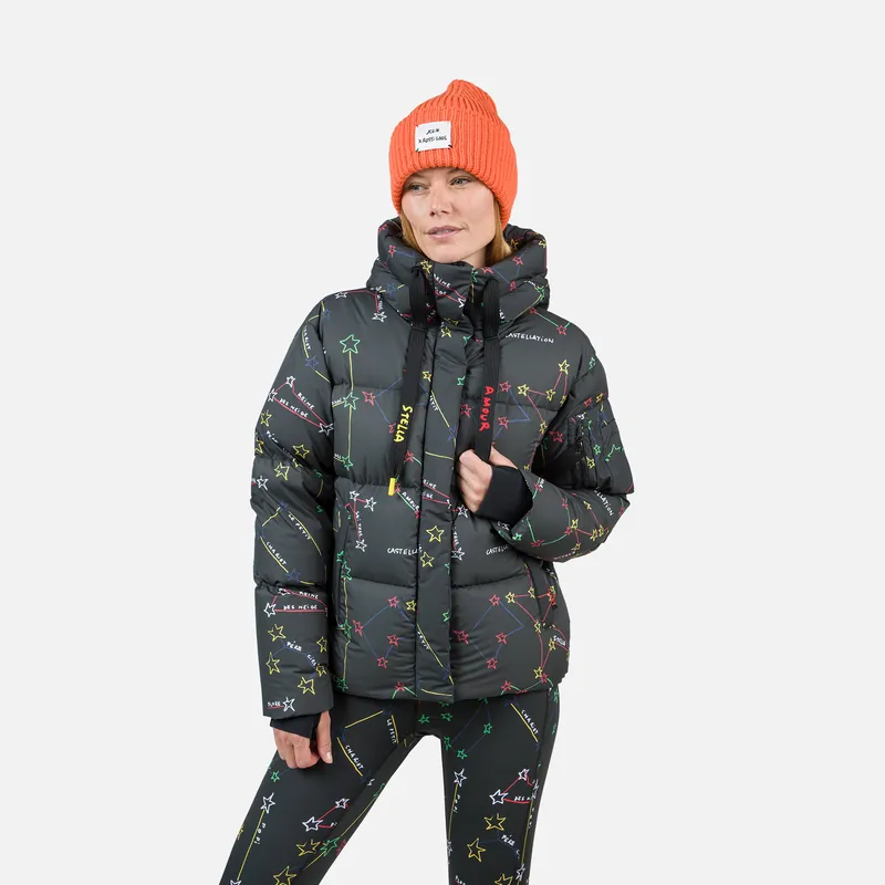 Must-Have Rossignol W MODUL PR DOWN BOMBER JKT (Černá) - Dámská lyžařská bunda Endorphin Republic