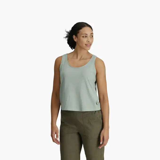 Oblíbený Royal Robbins Women‘s Vacationer Boxy Tank (Šedá) - Dámské tílko Endorphin Republic