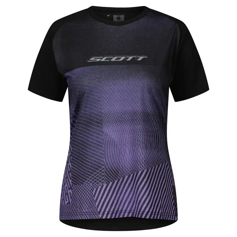 Aktuální SCO Tee Trail Tuned (Černá) - Dámské cyklistické triko Endorphin Republic