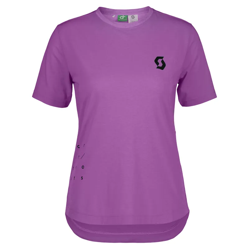 Sezónní Sleva SCO Tee Trail Vertic DRI (Fialová) - Dámské cyklistické triko Endorphin Republic