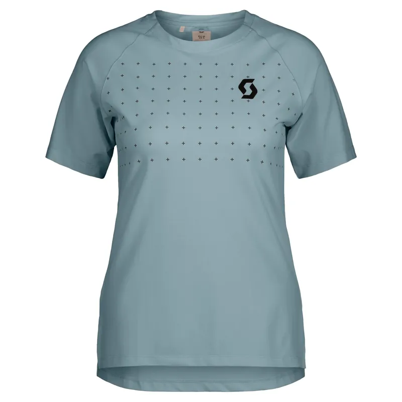 Nejlepší Volba SCOTT Tee W‘s Trail Vertic Pro SS (Modrá) - Dámské cyklistické triko Endorphin Republic
