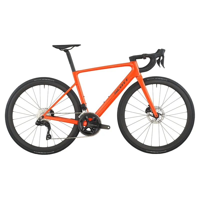 SCOTT Addict RC 30 (Oranžová) - Silniční kolo Endorphin Republic Dokud Zásoby Vydrží