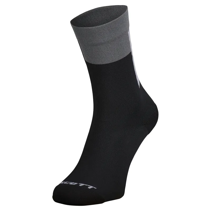 Tovární Cena SCOTT Sock Block Stripe Crew (Černá) - Běžecké ponožky Endorphin Republic