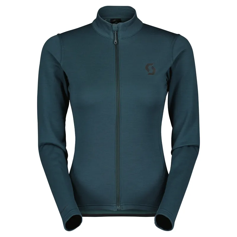 Objednat Nyní Scott Gravel Warm Merino LS (Zelená) - Dámská cyklistická bunda Endorphin Republic