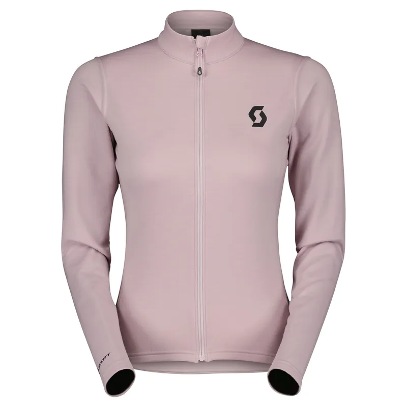 Pouze Dnes Scott Gravel Warm Merino LS (Purpurová) - Dámská cyklistická bunda Endorphin Republic