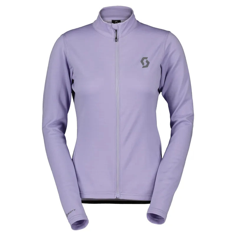 Akce Scott Gravel Warm Merino LS (Fialová) - Dámská cyklistická bunda Endorphin Republic