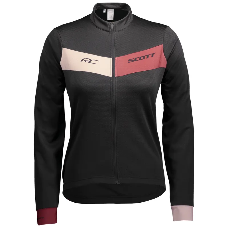 Poslední Šance Scott Shirt RC Warm l/s (Černá) - Dámské cyklistické tričko Endorphin Republic