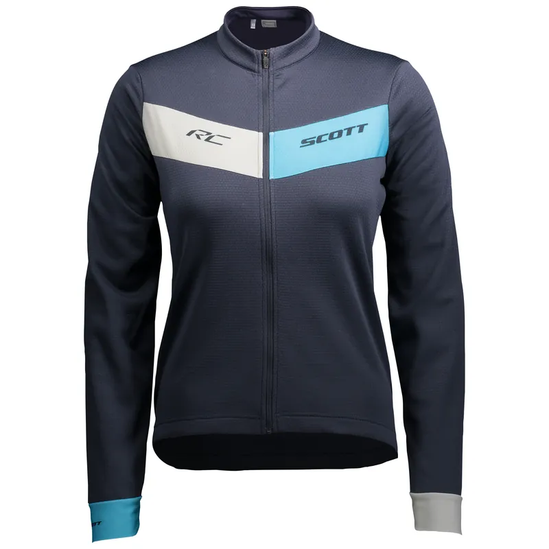Scott Shirt RC Warm l/s (Modrá) - Dámské cyklistické tričko Endorphin Republic Autentický