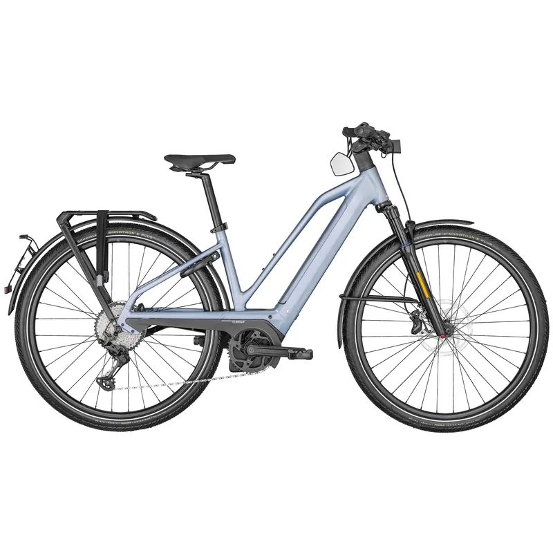 Vysoce Kvalitní SCOTT Silence eRIDE 20 Lady Speed - Dámské trekové městské elektrokolo Endorphin Republic