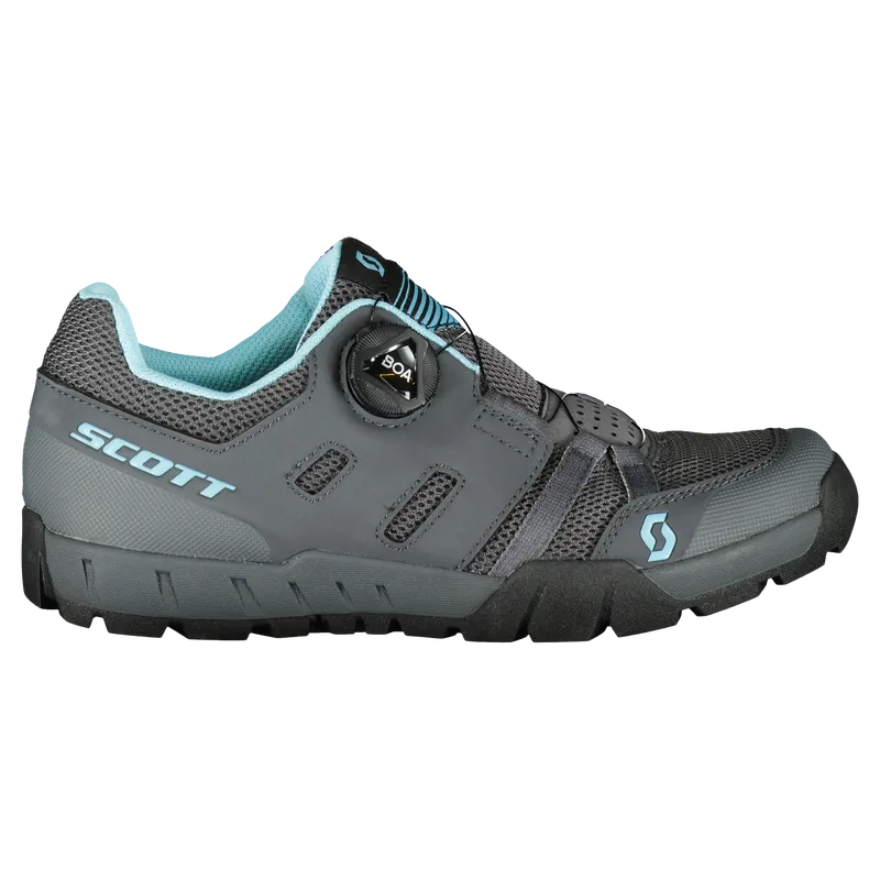 Levný SCOTT W‘s Sport Crus-r Flat Boa (Šedá) - Dámské cyklistické MTB tretry Endorphin Republic