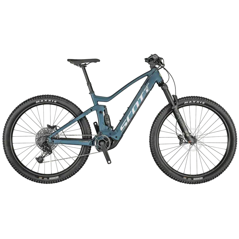 SCOTT Strike eRIDE 930 blue - Horské elektrokolo Endorphin Republic Must-Have
